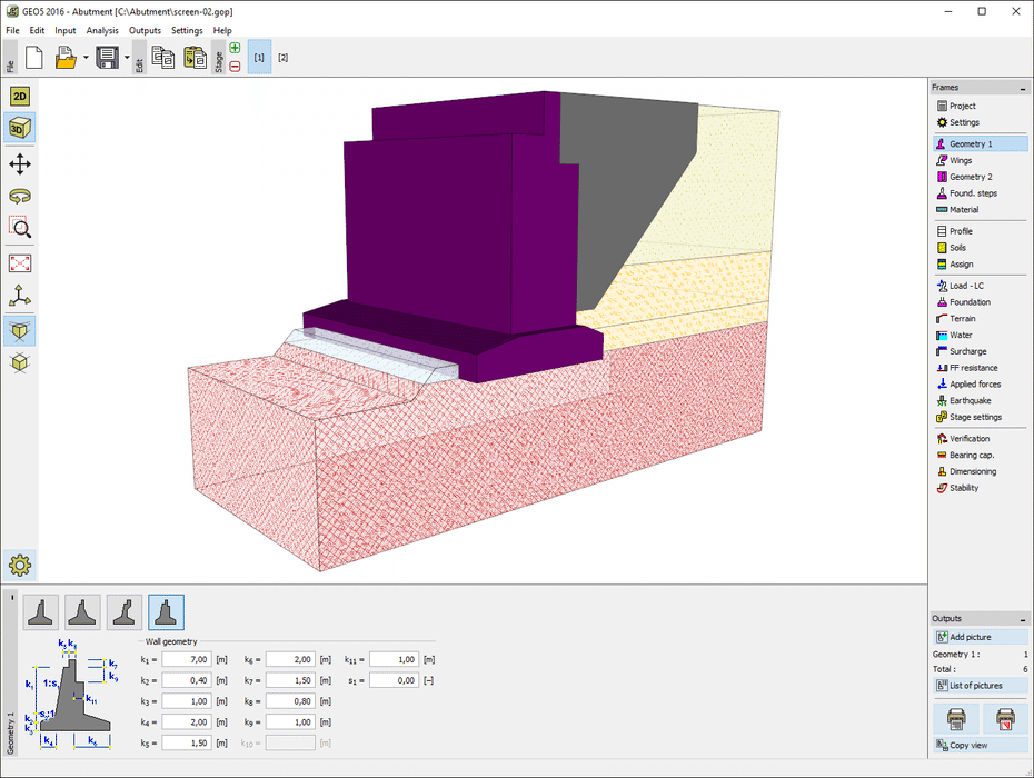 GEO5 Abutment (2025)
