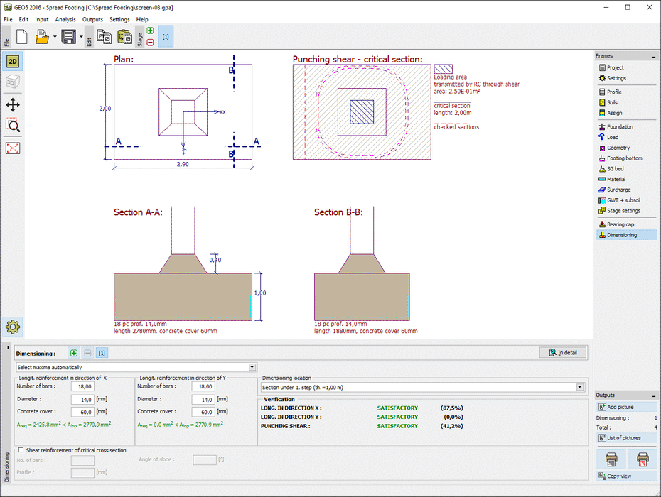 GEO5 Spread Footing (2025)