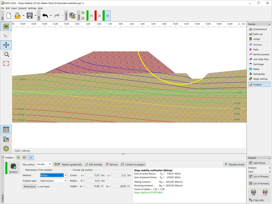 GEO5 Slope Stability - Water Flow (Add-on) (2025)