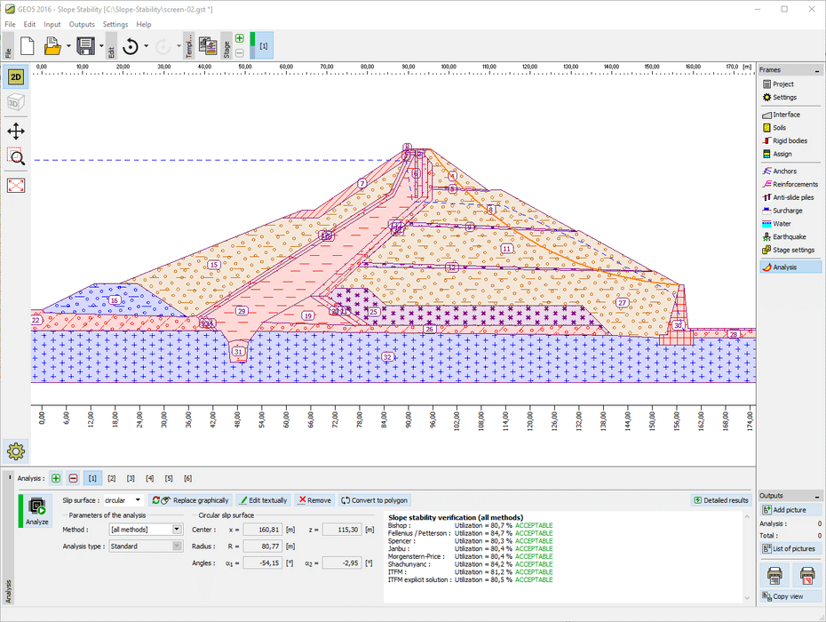 GEO5 Slope Stability