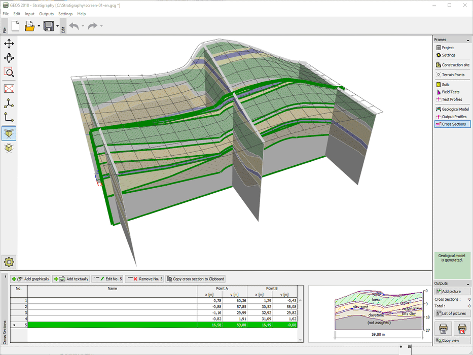 GEO5 Stratigraphy (Proper) (2025)