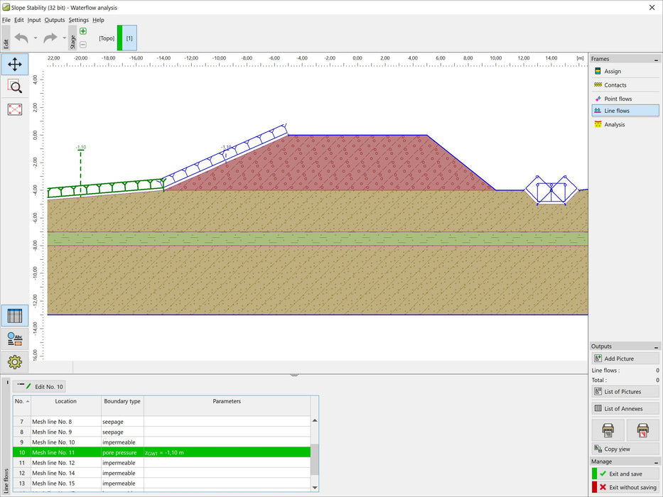 GEO5 Slope Stability – Water Flow (Add-on)