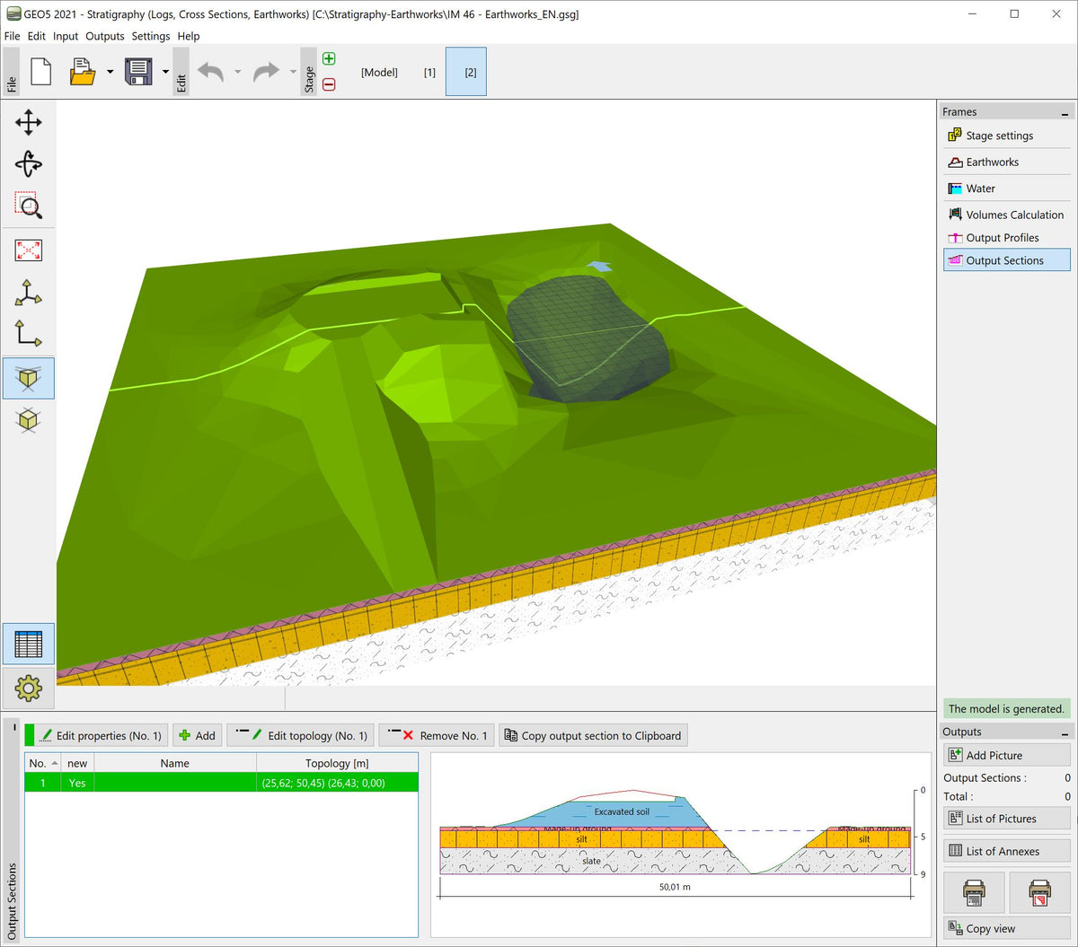 GEO5 Stratigraphy Earthworks (Add-on) — Gintegro