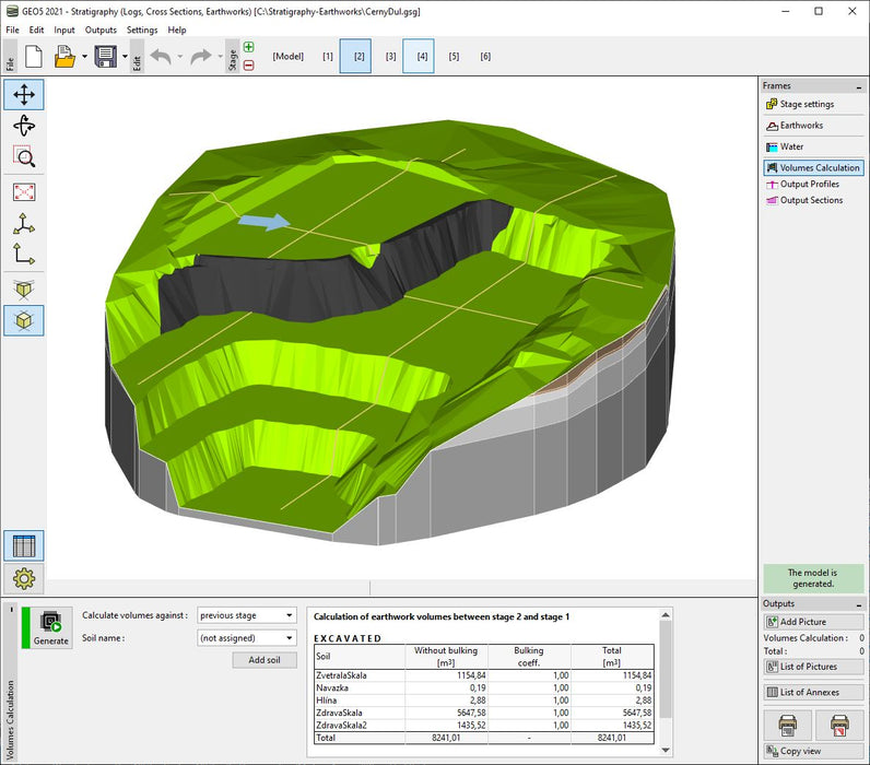 GEO5 Stratigraphy Earthworks (Add-on)