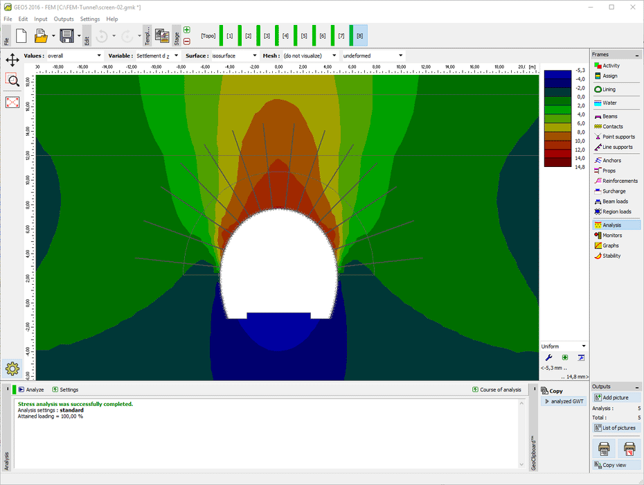 GEO5 FEM Tunnel (Add-on)