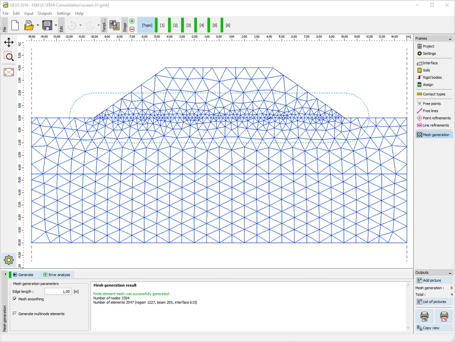 GEO5 FEM Consolidation (Add-on)