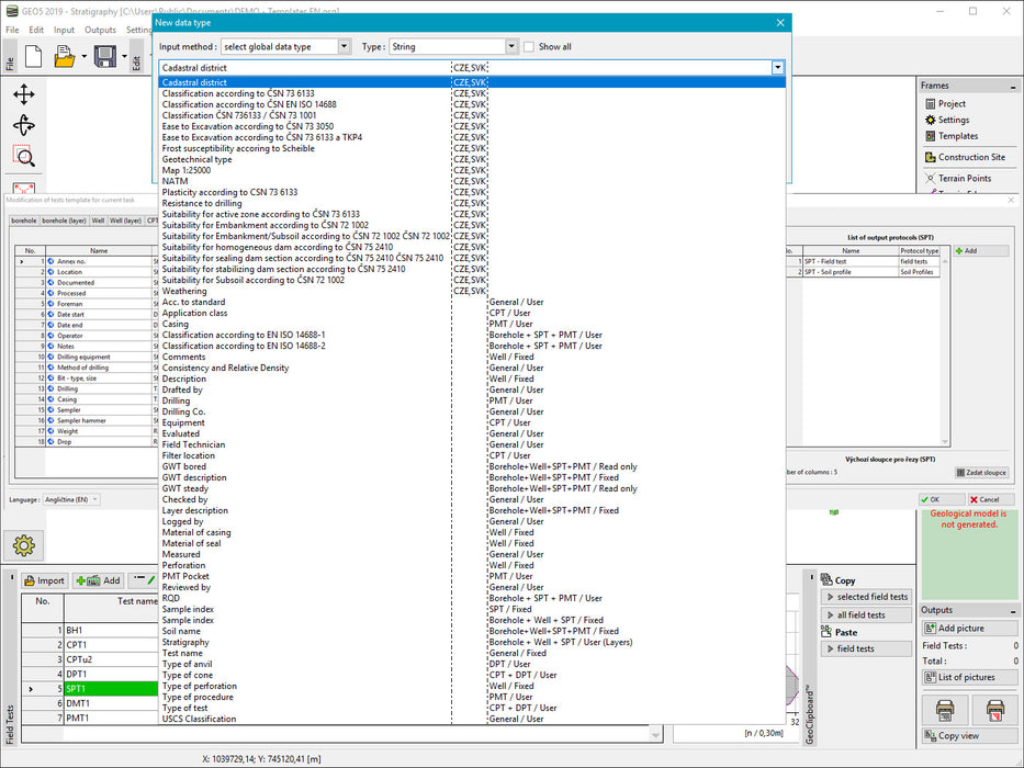 GEO5 Stratigraphy Logs (Add-on)